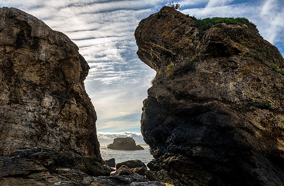 shell beach at Pismo California