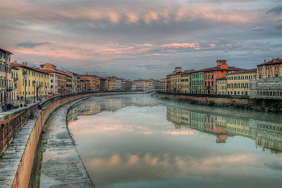 pisa arno river sunset views 1194_5_6_tonemapped rev1
